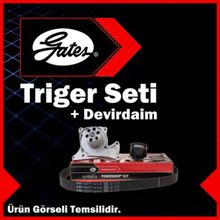 Gates Renault Megane III 1.6 Benzin Devirdaimli 2008-2017 Triger Seti