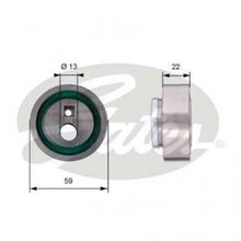 Gates T41129 Eksantrik Gergi Rulmanı