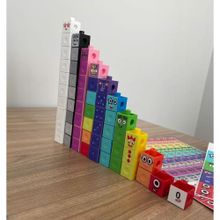 Gazi Kırtasiye Numberblocks 100 Parça Geçmeli Matematik Küpleri
