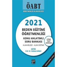 Gazi Kitabevi Öabt Beden Eğitimi Öğretmenliği Konu Anlatımlı Soru Bankası