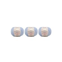 Gazzal 3429 Baby Cotton 25 gr 3'lü El Örgü İpi