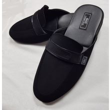 GC 355 Nubuk Siyah Erkek Terlik