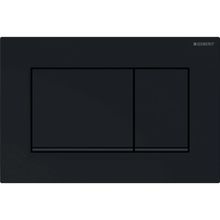 Geberit 115.883.16.1 Sigma 30 Mat Siyah Siyah Çift Basmalı Kumanda Kapağı