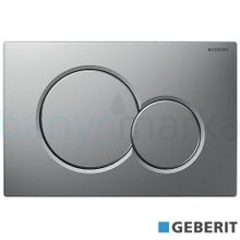 Geberit Alpha01 115.035.46.1 Mat Krom Çift Basmalı Kumanda Kapağı