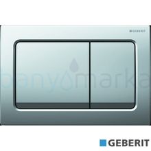 Geberit Alpha30 115.055.21.1 Parlak Krom Çift Basmalı Kumanda Kapağı