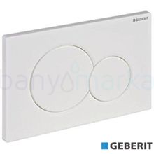 Geberit Sigma01 115.770.11.5 Beyaz Çift Basmalı Kumanda Kapağı