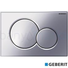 Geberit Sigma01 115.770.21.5 Parlak Krom Çift Basmalı Kumanda Kapağı