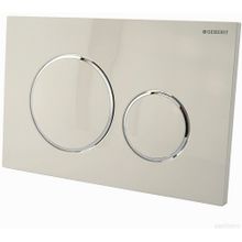Geberit Sigma20 115.882.KJ.1 Beyaz-Parlak-Beyaz Çift Basmalı Kumanda Kapağı