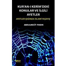 Gece Kitaplığı Kur an - ı Kerim deki Konular Ve İlgili Ayetler - Abdulmecit Fındık