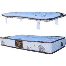 Gelişim Yatak Çıkarılabilir Pedli Yarı Ortopedik 70x100 cm Bamboo Yaylı Yatak