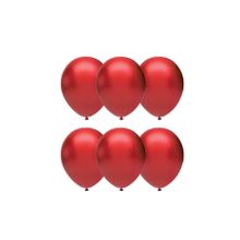 Gemar İthal 100Lü Kırmızı Metalik Balon