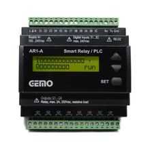 Gemo AR1-A-24VDC Ray Tipi "Ladder Logic" ile Programlanabilir Akıllı Röle / PLC
