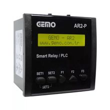 Gemo AR2-P-24VDC-10D2A- AR2-P-230VAC-10D2A Panel Tipi Akıllı Röle