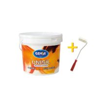 Gemsa 1 kg Şampanya Unisil Plastik Su Bazlı İç Cephe Boyası