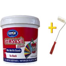 Gemsa Gemsasil Firüze 1 kg Silikonlu Plastik İç Cephe Boyası
