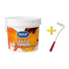 Gemsa Su Bazlı 10 kg Beyaz Unisil Plastik Dış Cephe Boyası