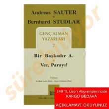 Genç Alman Yazarları 7 - Bernhard Studlar Andreas Sauter