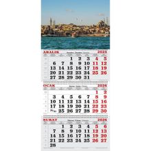 Genç Dijital Baskı 2026 Yılı Boğaz Manzarası Gemici Takvimi