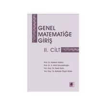 GENEL MATEMATİĞE GİRİŞ II - HÜSEYİN HALILOV;HILMI HACISALİHOĞLU