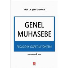 Genel Muhasebe-Pedagojik Öğretim Yöntemi Ekin Basım Yayın