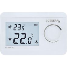 GENERAL HT250S SET Kablosuz Oda Termostatı beyaz