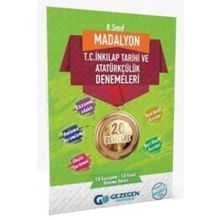 Gezegen Yayıncılık 8. Sınıf T.C. İnkılap Tarihi Ve Atatürkçülük Madalyon Denemeleri