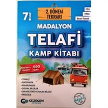 Gezegen Yayınları 7'den 8'e 2. Dönem Telafi Madalyon Kamp Kitabı