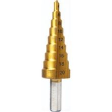 GFB Titanyum Kaplama 4 - 20 mm Kademeli Matkap Ucu