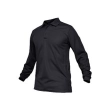 Ghassy Co. Jersey Siyah Golf Polo Gömlek Pike Performans Taktik Askeri Uzun Kollu Erkek T-shirt