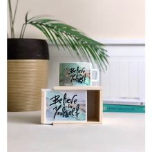 Gift Moda Kendine Inan Mottolu Tasarım Kutulu Kupa