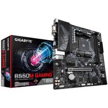 Gigabyte B550M Gaming mATX Anakart Soket AM4 M.2/HDMI/DVI/VGA/USB