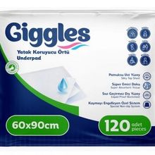 Giggles 30'lu 4 Paket 120 Adet 60x90 Yatak Koruyucu Örtü