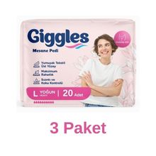 Giggles 60 Adet Large Kadın Mesane Pedi