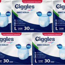 Giggles Hasta Bezi Yetişkin Large 30x5 Adet Emici Külot