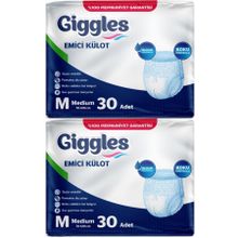 Giggles Hasta Bezi Yetişkin Medium 30x2 Adet Emici Külot