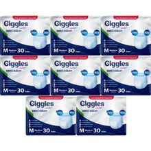 Giggles Hasta Bezi Yetişkin Medium 30x8 Adet Emici Külot