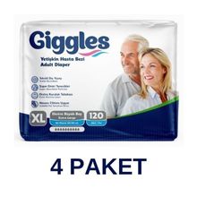 Giggles XL 30x4 Adet Belbantlı Yetişkin Hasta Bezi