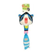 Gigwi 50 cm Peluş Rakun ve Diş İpli Köpek Oyuncağı