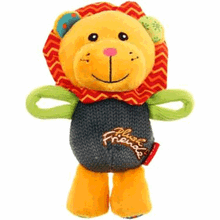 GiGwi 6147 Plush Friendz Sesli Aslan Peluş Köpek Oyuncağı
