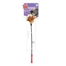 GiGwi 7144 Feather Teaser 60 cm Doğal Tüylü Kedi Oltası Kedi Oyuncak