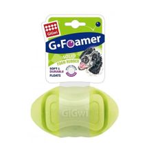 Gigwi Rugby 13 cm Yeşil Kauçuk Diş Kaşıma Topu