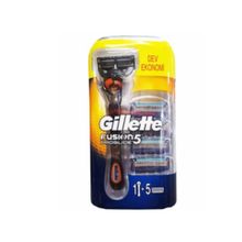 Gillette Fusion ProGlide FlexBall 1 Up Makine + 5 Yedek Tıraş Bıçağı