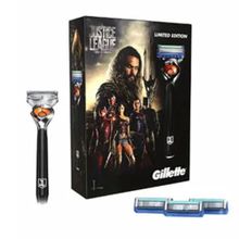 Gillette Fusion ProGlide Flexball Justice League Özel Paketi Tıraş Makinesi + 4'lü Tıraş Bıçağı