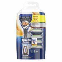 Gillette Fusion Proglide Power Flexball Tıraş Makinesi + 5 Yedek Tıraş Bıçağı
