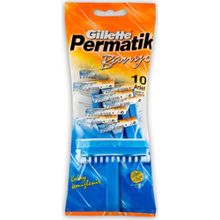 Gillette Permatik 10x10 Adet Banyo Kullan At Tıraş Bıçağı