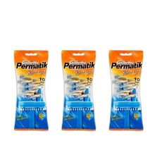 Gillette Permatik 3x10 Adet Banyo Kullan At Tıraş Bıçağı