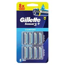 Gillette Sensor3+ Comfort 5 Adet 8'li Yedek Bıçak Başlığı