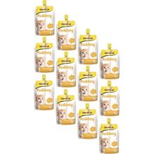 GimCat 12x150 gr Pudding Milk Kalsiyumlu Sıvı Kedi Sütü