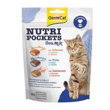 GimCat 150 gr Nutripockets Sea Mix Taurinli Kedi Ödül Maması