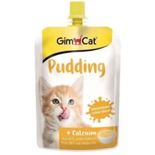 GimCat 150 gr Sütlü Kalsiyum İlaveli Kedi Ödül Pudingi